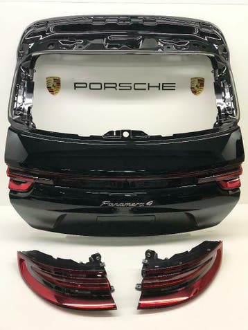 Porsche Panamera SportTurismo 2019 achterklep met lichtenset, Ophalen, Gebruikt, Achterklep, Porsche