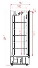 Combisteel Koelkast | 600L | Wit | 0°C/+10°C | Geforceerd |, Ophalen of Verzenden, Nieuw