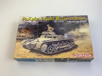 Dragon 6207 | Pz.Kpfw. I Ausf. B DAK Version | 1:35, Verzenden, Nieuw