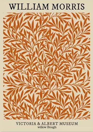 Abstracte Bloemen Canvas Poster – Moderne Wanddecoratie, Verzenden, Nieuw