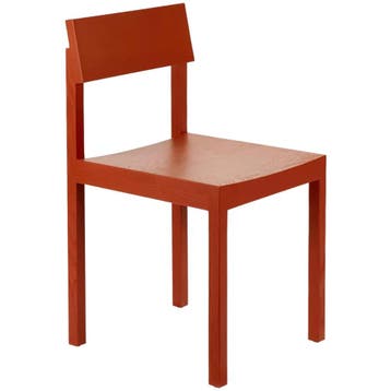 Serax Stoel Stille Clay - Eetkamerstoel - Nieuw in, Ophalen of Verzenden, Nieuw, Rood, Klassiek