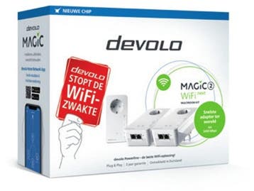 Devolo MAGIC 2 - Multiroom Kit 2400 Mbit/s Ethernet LAN, Computers en Software, Verzenden, Zo goed als nieuw, Devolo