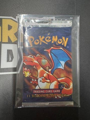 Pokémon - 1 Booster pack - Pokemon Shadowless Short Crimp, Nieuw