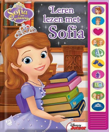 Disney Lern lezen met Sofia het Prinsesje geluidenboek, Verzenden, Gelezen, Susan Rich Brooke