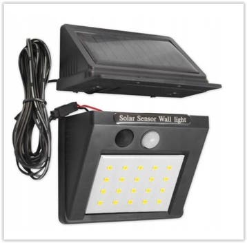 Solar LED Buitenlamp - 3 Watt - koud wit - 200 Lumen - Schem, Ophalen of Verzenden, Nieuw