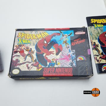 Spider-Man & the X-Men: Arcade’s Revenge – SNES (USA Versie), Verzenden, Gebruikt