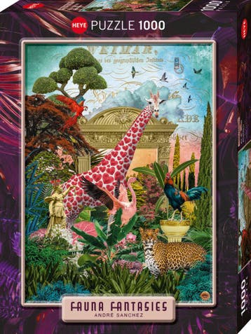 Fauna Fantasies - Giraffolove Puzzel (1000 stukjes) | Heye -, Verzenden, Nieuw