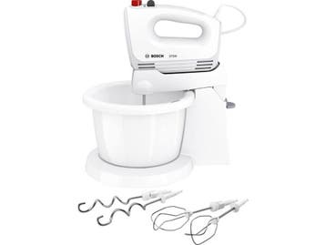 Bosch MFQ2600W CleverMixx - Handmixer - Incl mengkom - 375W, Verzenden, Zo goed als nieuw