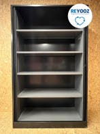 Ahrend roldeurkast - 195x120x45cm - zwart met zwarte rol..., Nieuw in verpakking