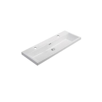 Sani Royal Ceramico Wastafel Compact Keramiek Wit, Nieuw