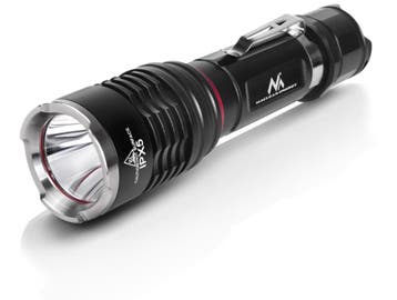 LED zaklamp - 900 lumen - USB oplaadbaar met fietshouder - M, Ophalen of Verzenden, Nieuw