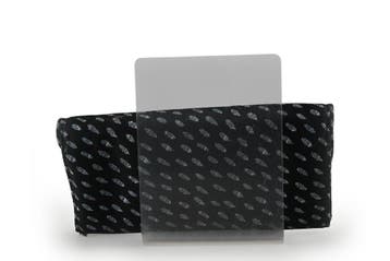 Kipling Clutch Zwart, Verzenden, Zo goed als nieuw, Zwart