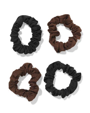 HEMA Scrunchies mini - 4 stuks, Sieraden, Tassen en Uiterlijk, Uiterlijk | Haarverzorging, Verzenden, Nieuw
