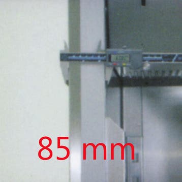 Vrieskast 1400 liter geventileerd, 2 glazen deuren GN 2/1, Verzenden, Nieuw in verpakking