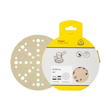 Schuurpapier Rond Klittenband 150mm 17 Gats 5 stuks, Ophalen of Verzenden, Nieuw