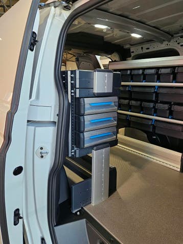 Sortimo SR5 inrichting | VW ID Buzz | businrichting L+R, Ophalen of Verzenden, Zo goed als nieuw