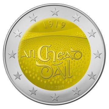 Ierland 2 Euro Dáil Éireann 2019, Verzenden