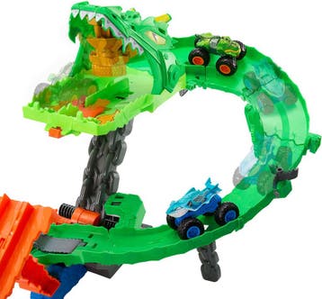 Hot Wheels Monstertrucks - Haaien vs. Dinos Draak, Ophalen of Verzenden, Nieuw