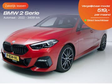 BMW 2 Serie | Zakelijk Leasen vanaf 129,- p/mnd, Nieuw, Financial lease, Lease