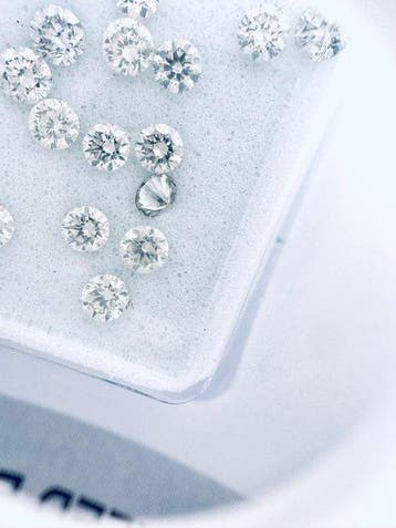 Zonder minimumprijs - 18 pcs Diamant (Natuurlijk) - 0.99 ct, Nieuw