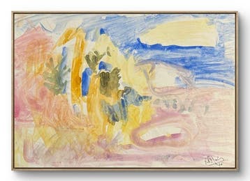 René Mels (1909-1977) - Composition abstraite 1975