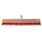 Talen Tools Straatbezem 60 cm Rood - Perfect voor Buiten,..., Ophalen of Verzenden, Nieuw, Bezem