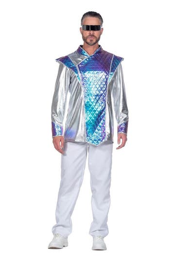 Space Jacket Metallic Heren, Ophalen of Verzenden, Nieuw