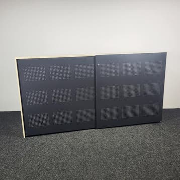 Akoestische Schuifdeurkast Antraciet |118 x 230 x 47 cm, Huis en Inrichting, Ophalen of Verzenden, Gebruikt