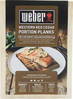 Weber® Western Red Cedar Wood Portion Planks, Verzenden, Nieuw