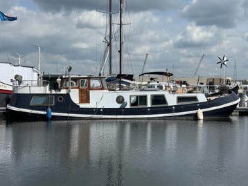Motortjalk 16.50 – Sfeervol woonschip mét CV & dubbel glas!, Gebruikt, Binnenboordmotor, Diesel, 1.85 meter