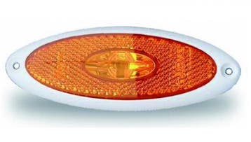 Jokon Zijmarkering LED SMLR2010 Ovaal Opbouw Oranje-Wit, Ophalen of Verzenden, Nieuw