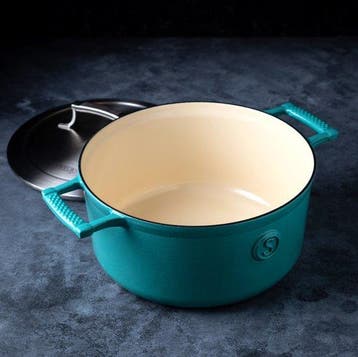 2dekans | Saveur Voyage Braadpan Ø25 cm – Ovaal Gietijzer –, Ophalen of Verzenden, Nieuw