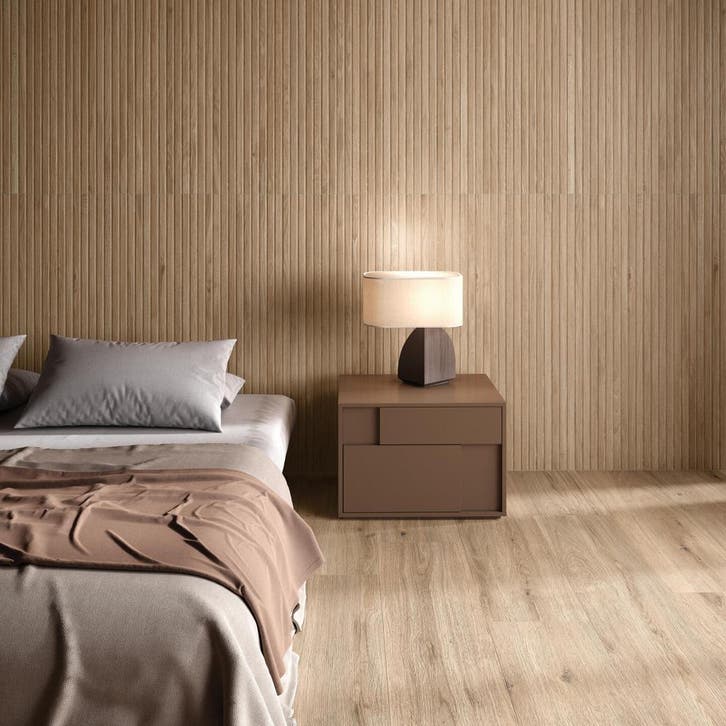 Vloertegel/Wandtegel Naturel 19,5x120cm (Vloeren), Doe-het-zelf en Verbouw, Tegels, Minder dan 20 cm, 60 cm of meer, 10 m² of meer