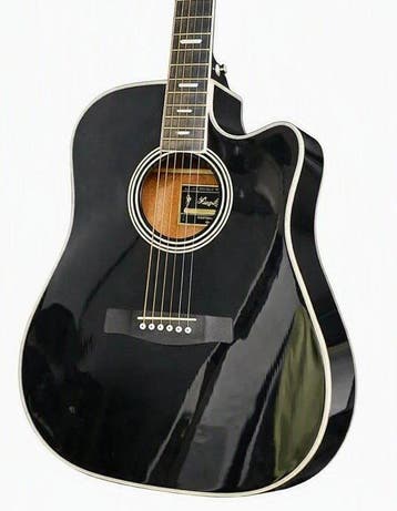 Hagström - SIDRE2-CE-BLK - - Elektrische gitaar - China, Nieuw