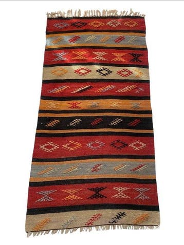 Centraal-Anatolisch - Kelim - 145 cm - 75 cm, Huis en Inrichting, Nieuw