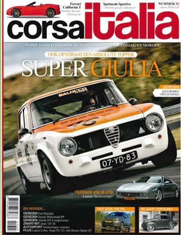 2016 CORSA ITALIA MAGAZINE 20 NEDERLANDS, Nieuw, Author
