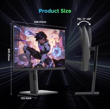 24,5 inch IPS Gaming Monitor 400Hz 1ms Full HD HDR Scherm, Verzenden, Nieuw