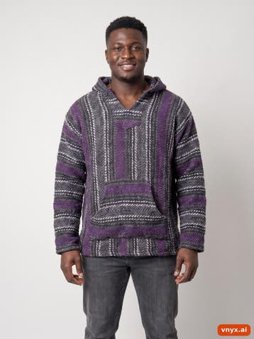 BAJA JOE Hoodies Heren maat L Paars Vintage, Ophalen of Verzenden, Nieuw