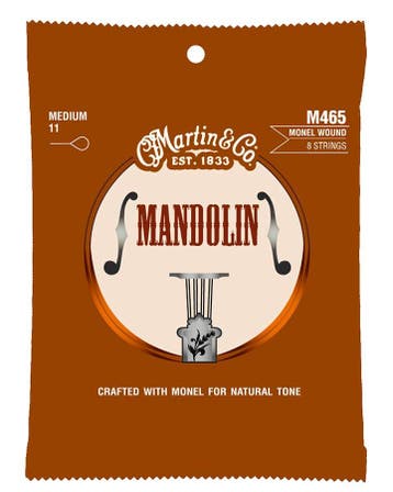 Martin M465 mandoline snaren, Verzenden, Nieuw