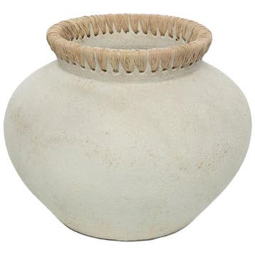 Bazar Bizar De Styly Vaas - Beton Naturel - M - Ongebruikt, Huis en Inrichting, Woonaccessoires | Vazen, Ophalen of Verzenden