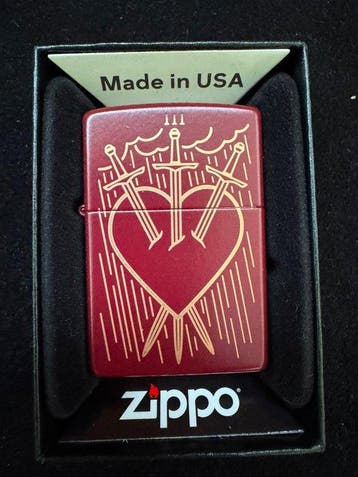 Zippo - Zonder minimumprijs - Aansteker - Staal (roestvrij), Verzamelen, Nieuw