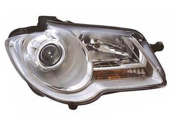 VW Touran 2006-2010 Koplamp Chrome Rechts (Koplampen), Verzenden, Nieuw