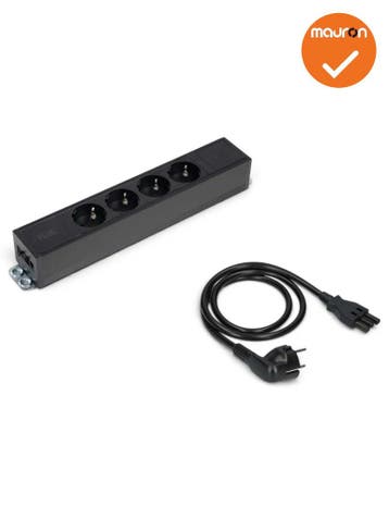 PLUX01 stekkerdoos - 4 stopcontacten - GST18 - 3 meter snoer, Werkplek, Ophalen of Verzenden, Gebruikt, Overige typen