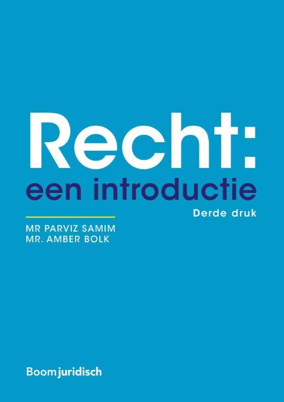 Recht: een introductie, 9789462126985, Boeken, Studieboeken en Cursussen, Zo goed als nieuw, HBO, Verzenden