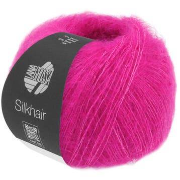 Lana Grossa Silkhair - 194 Orchidee - Superkid Mohair & Zi, Ophalen of Verzenden, Nieuw