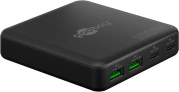 USB-C™ PD GaN Multiport Desktop Charger (100 W) zwart, Ophalen of Verzenden, Nieuw