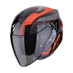 ScorpionEXO-Z1VueZwartRoodJethelm, Motoren, Verzenden, Jethelm, XXL, Nieuw met kaartje