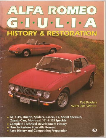Alfa Romeo Giulia History and Restoration Guide, Algemeen, Verzenden, Zo goed als nieuw, Pat Braden