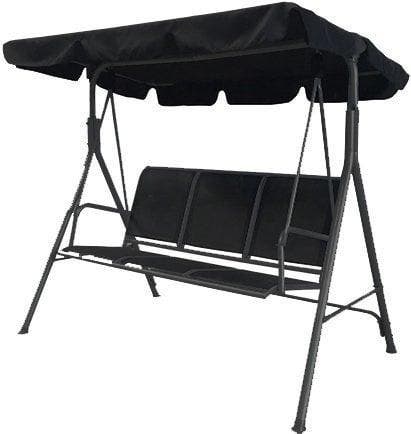 Schommelbank Grijs 3 Zit | Veren Comfort | Beste Prijs, Tuin en Terras, Tuinstoelen, Verstelbaar, Nieuw, Metaal, Ophalen of Verzenden