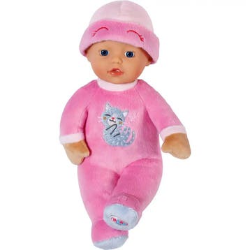 Babypop roze 30cm zacht lijfje slaa van €21,99 voor €19,94, Ophalen of Verzenden, Nieuw